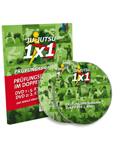 Paket 1: DVD 1 und DVD 2 - Lehrprogramm 5.-1. Kyu