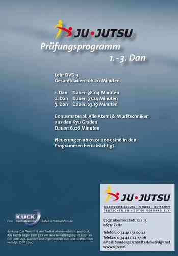 Ju-Jutsu Lehrprogramm auf DVD - Teil 3